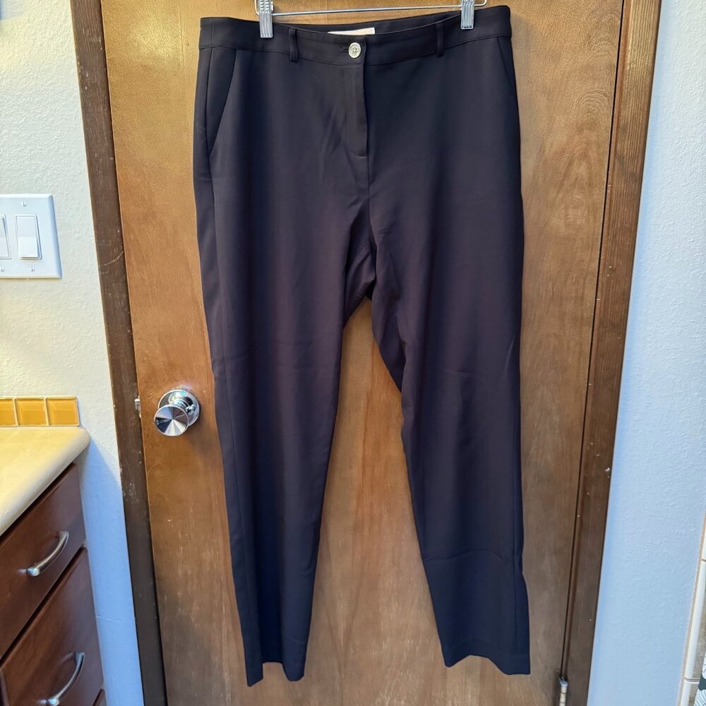MICHAEL by Michael Kors Black Dress Pant